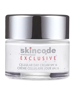 Крем Exclusive Cellular Day Cream SPF 15 Клеточный Омолаживающий Дневной 50 мл Skincode
