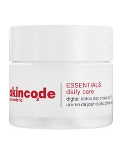 Крем Essentials Daily Care Digital Detox Day Cream Дневной Spf 15 Цифровой Детокс 50 мл Skincode