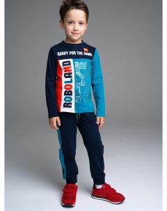 Комплект лонгслив и брюки трикотажные для мальчика Playtoday kids