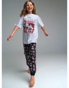 Комплект для девочки футболка брюки Playtoday tween