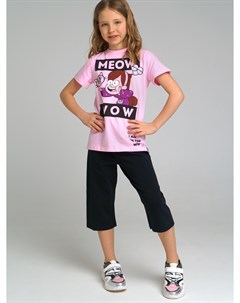 Комплект для девочки футболка бриджи Playtoday tween