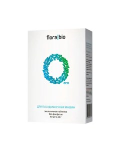 Экологичные Таблетки для посудомоечных машин 60 шт по 20 г Fiorabio