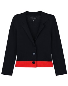 Пиджак с красной полоской Emporio armani