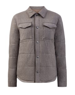 Утепленная куртка 2 в 1 из стеганой шерсти и кашемира Canali