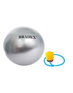 Мяч для фитнеса d85см Фитбол 85 с насосом SF 0354 Bradex