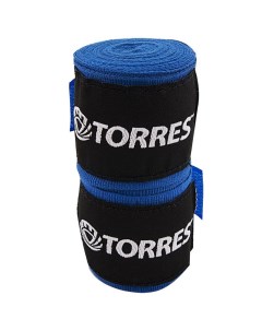 Бинт боксерский эластичный PRL62017BU длина 3 5 м ширина 5 5 см 1 пара синий Torres