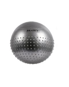 Мяч для фитнеса полумассажный d75см Фитбол 75 SF 0357 Bradex