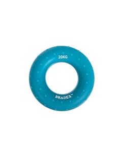 Кистевой эспандер 20 кг круглый массажный Resistance bands 40 LB SF 0570 синий Bradex