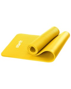 Коврик для йоги и фитнеса 183x61x1 5см NBR FM 301 желтый Starfit