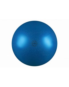 Мяч для художественной гимнастики d19см Нужный спорт FIG металлик с блестками AB2801В синий Alpha caprice