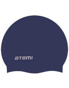 Шапочка для плавания SC110 силикон темно синий Atemi