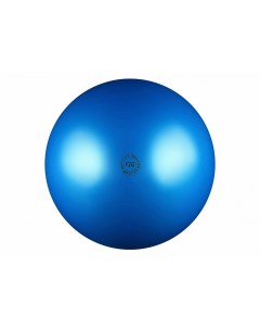 Мяч для художественной гимнастики d19см Нужный спорт FIG металлик AB2801 синий Alpha caprice