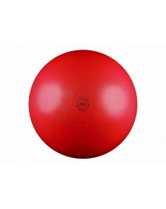 Мяч для художественной гимнастики d19см Нужный спорт FIG металлик с блестками AB2801В красный Alpha caprice