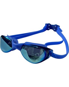 Очки для плавания взрослые зеркальные E33119 1 синий Sportex