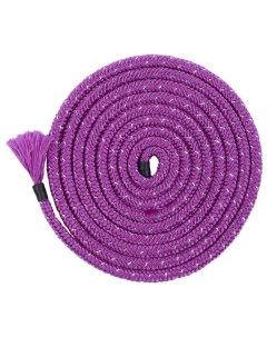 Скакалка для художественной гимнастики Cinderella 3м Lurex Purple Chante