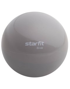 Медбол Core 6 кг GB 703 тепло серый пастель Starfit