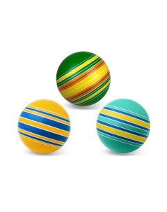 Мяч резиновый детский d15см полосатики Р3 150 По продажа по 8шт Nobrand