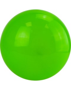 Мяч для художественной гимнастики однотонный d19 см ПВХ AGP 19 05 зеленый Nobrand