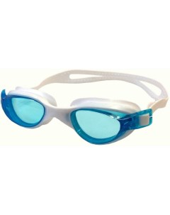 Очки для плавания взрослые бело голубые E36865 0 Sportex