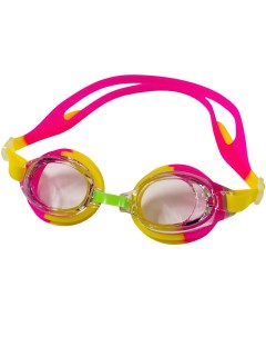 Очки для плавания E36884 желто розовый Sportex