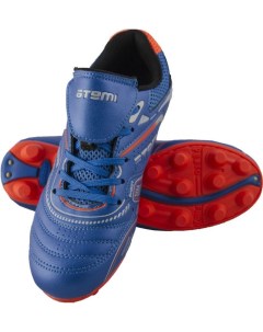 Бутсы футбольные SD300 MSR голубой оранжевый Atemi