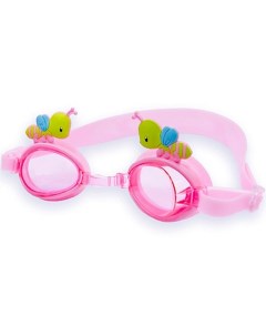 Очки для плавания детские DR30 Пчелка розовый Larsen