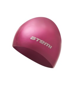 Шапочка для плавания SC104 силикон вишневая Atemi