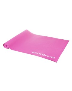 Коврик гимнастический 173x61x0 8см BF YM01 розовый Bodyform