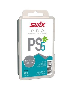 Парафин углеводородный PS5 Turquoise 10 С 18 С 60 г Swix