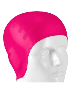 Шапочка для плавания B31565 силиконовая анатомическая розовая Sportex