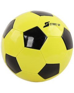 Мяч футбольный для отдыха E5122 р 5 желтый черный Start up