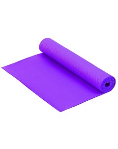 Коврик для фитнеса и йоги PVC фиолетовый р173х61х0 6см повыш плотн Larsen