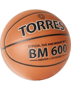 Мяч баскетбольный BM600 B32025 р 5 Torres