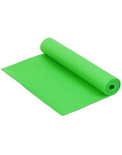 Коврик для фитнеса и йоги PVC зеленый р173х61х0 6см повыш плотн Larsen