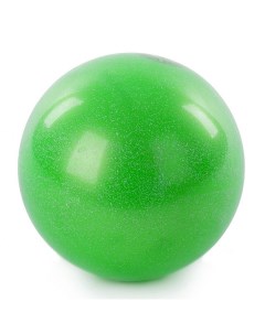 Мяч для художественной гимнастики d15см AB2803B зеленый металлик Nobrand