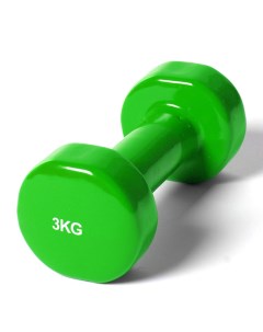 Гантель Sportex виниловая 3 0 кг зеленая B35018 York