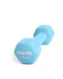 Гантель неопреновая Core 2 5 кг DB 201 синий пастель Starfit