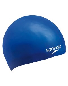 Шапочка для плавания Molded Silicone Cap Jr 8 709900002 синий Speedo
