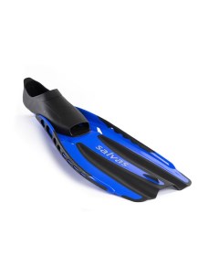 Ласты для плавания Advance Fin TPR и Crystalflex синий Salvas