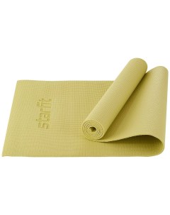 Коврик для йоги и фитнеса 173x61x0 6см PVC FM 101 желтый пастель Starfit