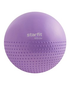 Фитбол полумассажный d65см GB 201 фиолетовый пастель Starfit