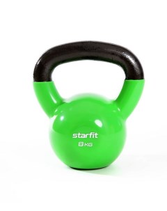 Гиря виниловая Core 8 кг DB 401 зеленый Starfit