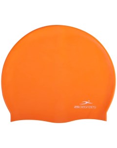 Шапочка для плавания Nuance Orange силикон детский 25degrees