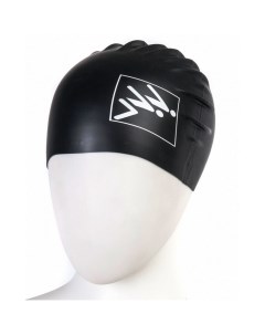 Шапочка для плавания Silicone Cap Jumper logo 3015 12 черный Fashy
