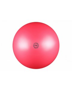 Мяч для художественной гимнастики d19см Нужный спорт FIG металлик AB2801 розовый Alpha caprice