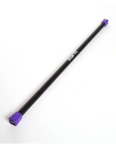 Бодибар 6 кг неопреновый BB 301 черный фиолетовый Starfit