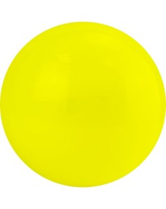 Мяч для художественной гимнастики однотонный d19см AG 19 04 ПВХ желтый Nobrand