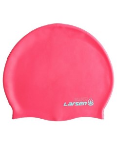 Шапочка для плавания MC48 силикон розовый Larsen