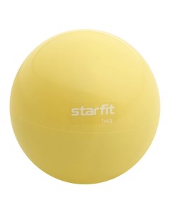 Медбол 1кг GB 703 желтый пастель Starfit