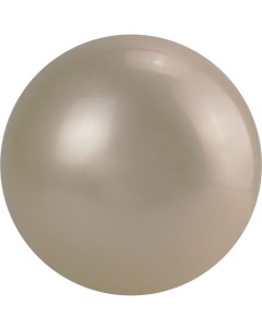 Мяч для художественной гимнастики однотонный d15см AG 15 03 ПВХ жемчужный Nobrand